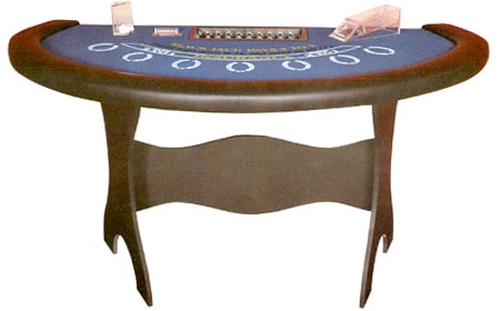 Part – Blackjack – 6′ Casino Game Table Top Only – Black | Used – Purchase | Rental Part – Blackjack – 6′ Casino Game Table Top Only – Black | Used – Purchase | Rental