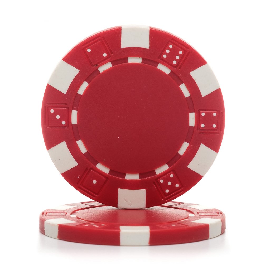 Part – Brybelly Red Clay Composite Striped 11.5 Poker Chip | Rental