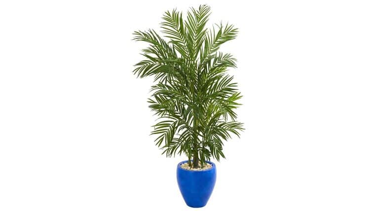 4’ Areca Artificial Palm Tree in Sand Colored Planter | Rental