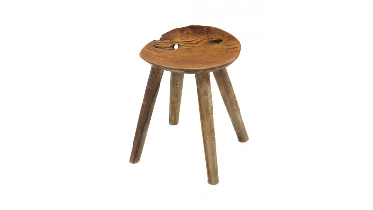 Rustic Wooden Milk Maid Stool | Rental Rustic Wooden Milk Maid Stool | Rental