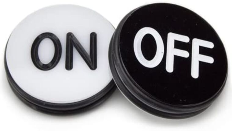 Part – Large Casino ON/OFF Puck | Rental Part – Large Casino ON/OFF Puck | Rental