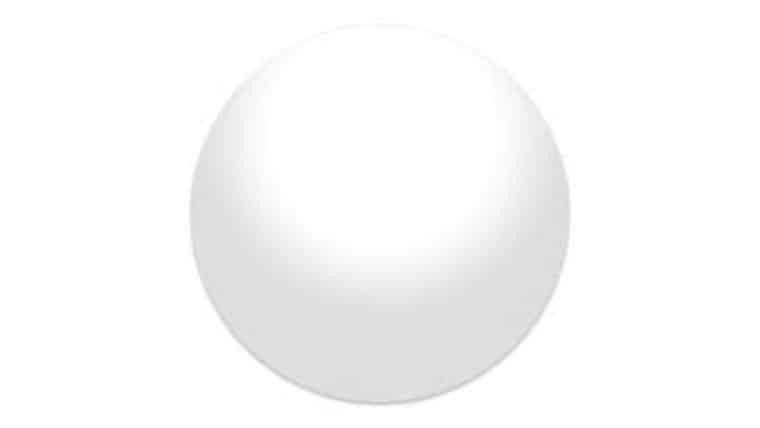 Part – 1/2″ Off White Roulette Casino Ball | Rental