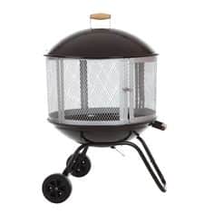 Fire Pit – Fire Sense 28″ Black Steel Wood-Burning Fire Pit | Rental