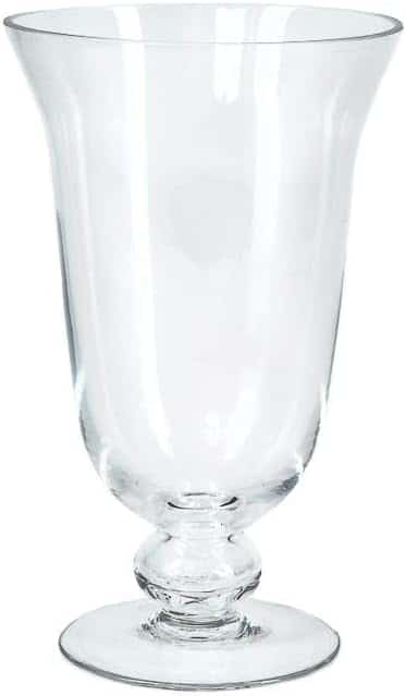 Glass Urn Vase 9.75″ Tall & 6″ Diameter | Rental