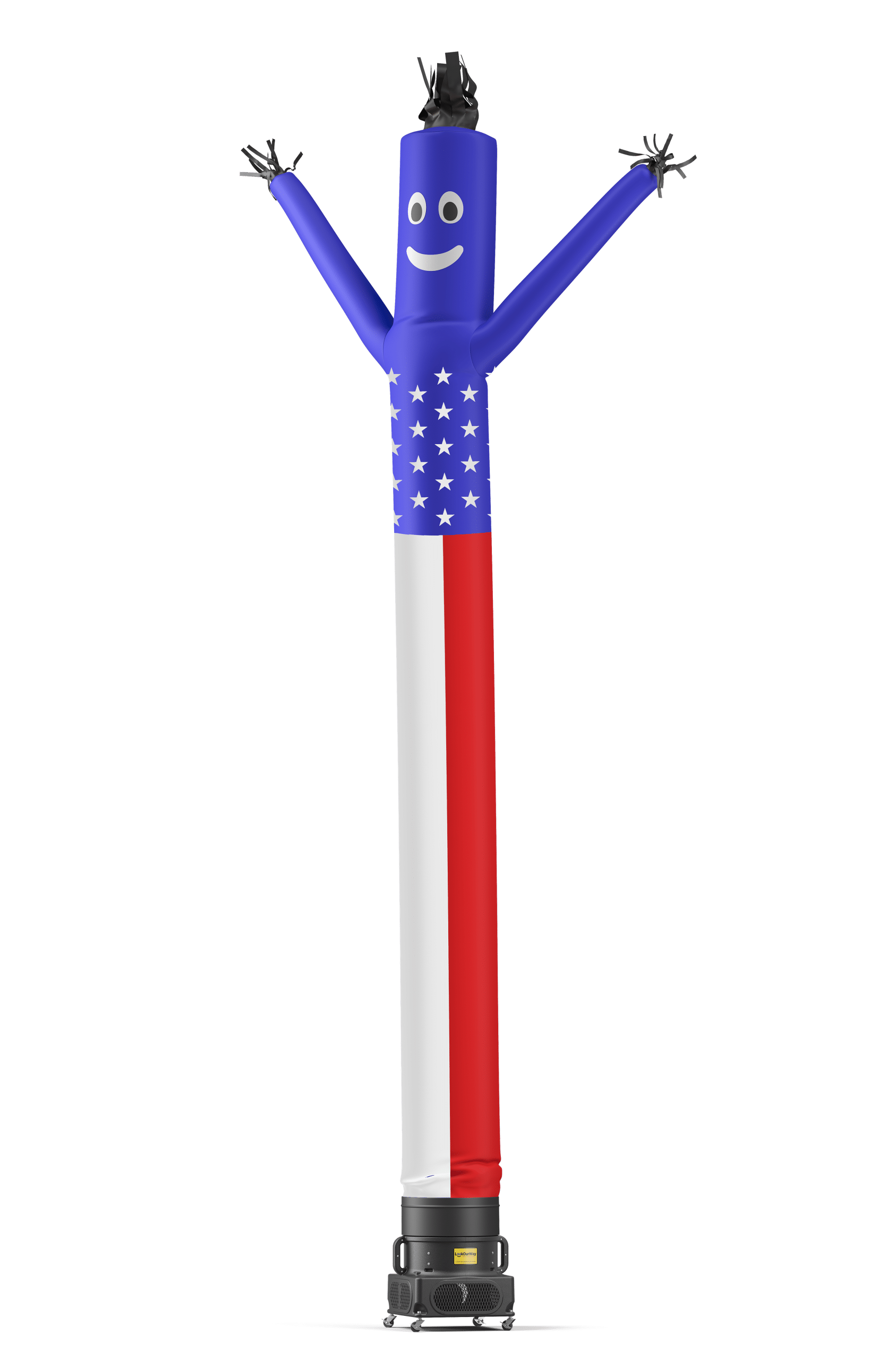 American Flag Air Dancers® Inflatable Tube Man 10′ | Rental American Flag Air Dancers® Inflatable Tube Man 10′ | Rental