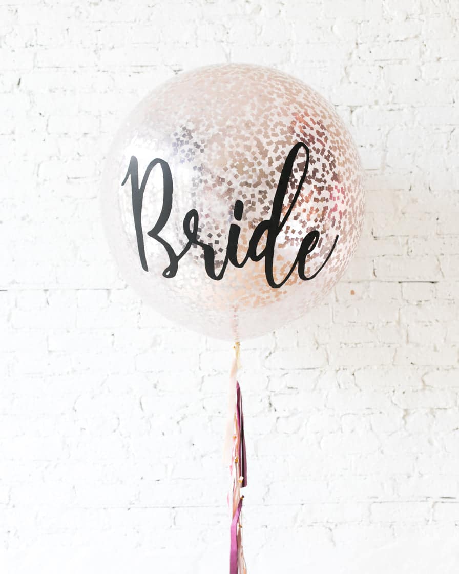 Berry Blush – BRIDE Confetti Giant Balloon with Tassel | Purchase Berry Blush – BRIDE Confetti Giant Balloon with Tassel | Purchase