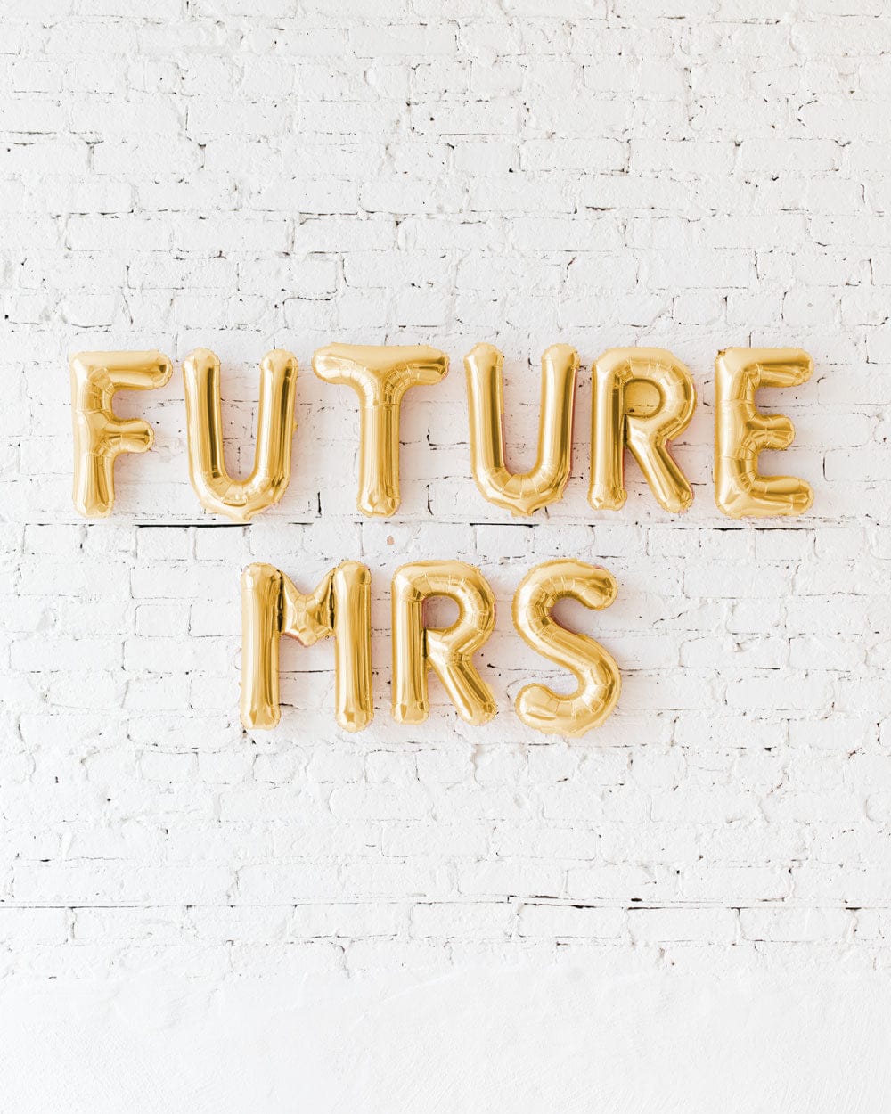 16in Gold FUTURE MRS Foil Balloon Set | Purchase 16in Gold FUTURE MRS Foil Balloon Set | Purchase