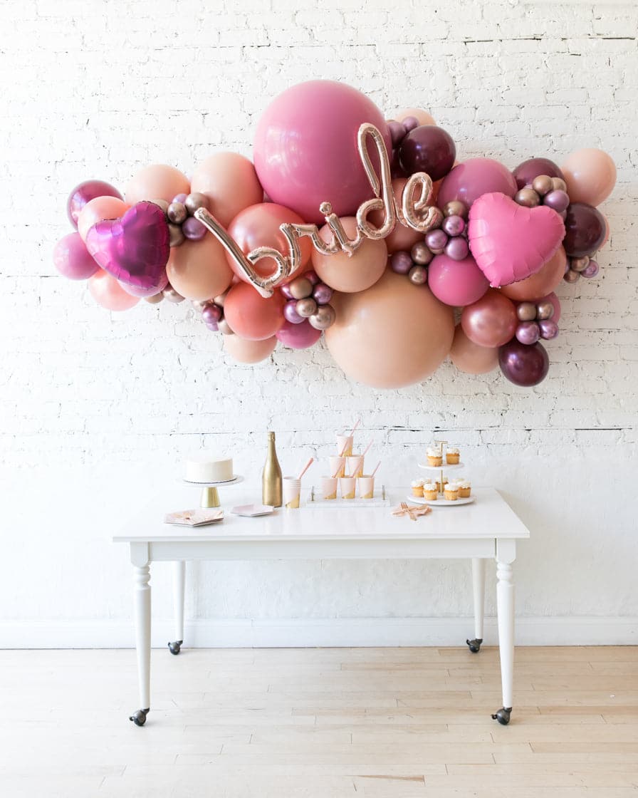 Berry Blush – BRIDE Backdrop Balloon Garland Install Piece | Purchase Berry Blush – BRIDE Backdrop Balloon Garland Install Piece | Purchase