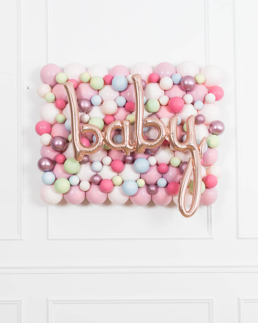 Butterfly Garden – BABY Balloon Backdrop Board – 30inx40in | Rental