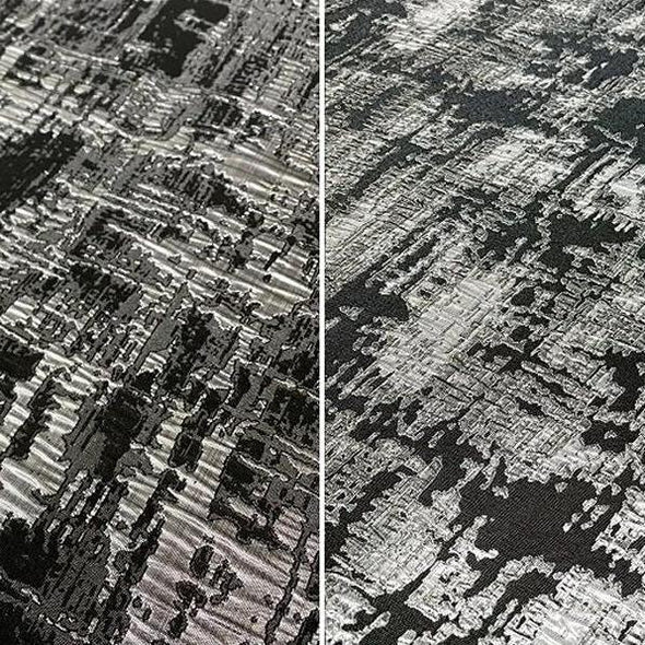Calypso Jacquard (Reversible) Wholesale Fabric in Black Calypso Jacquard (Reversible) Wholesale Fabric in Black