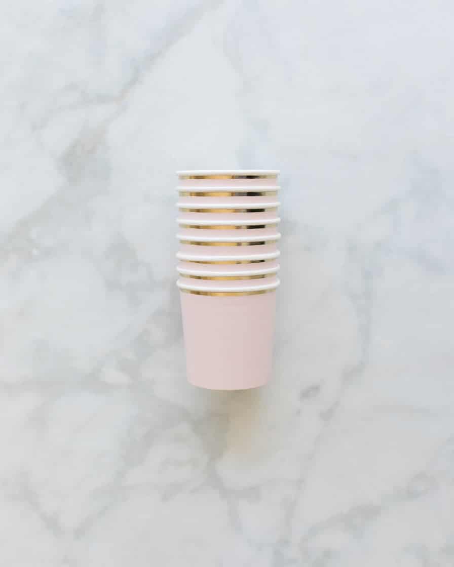 Meri Meri Dusky Pink Cups – pack of 8 | Rental Meri Meri Dusky Pink Cups – pack of 8 | Rental