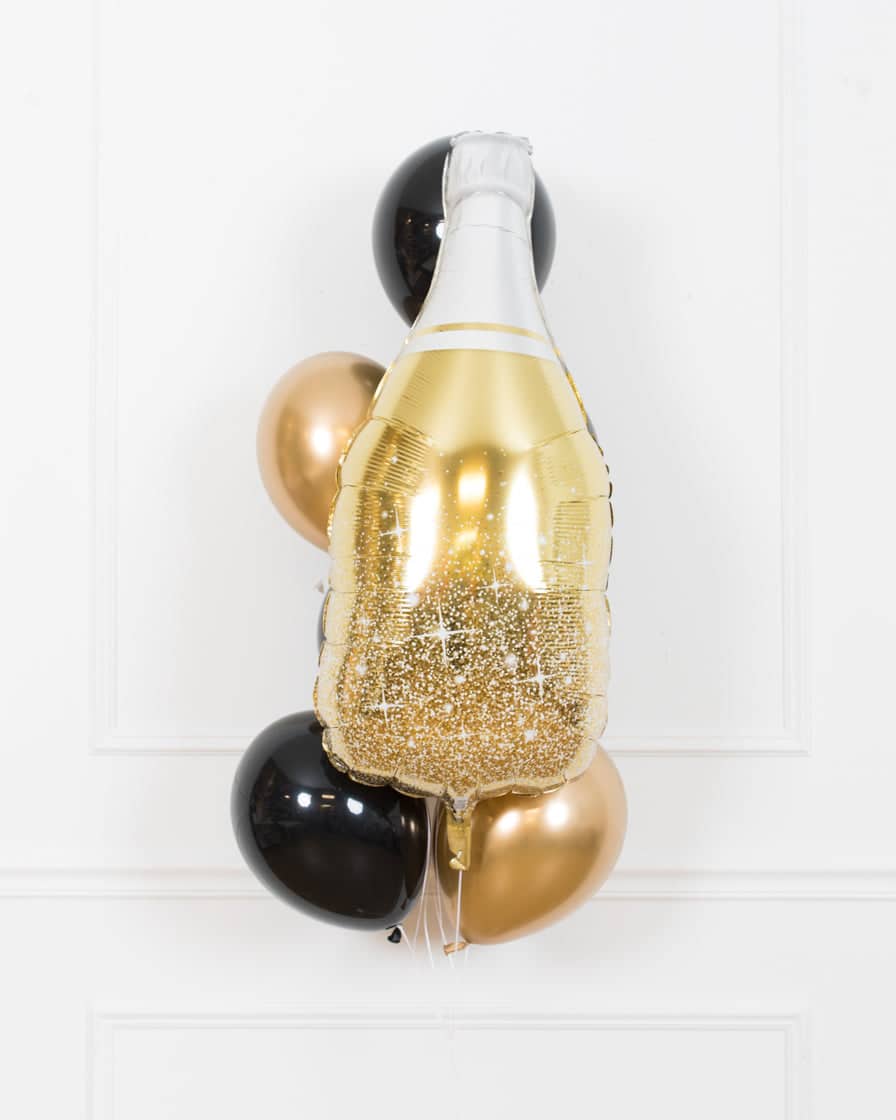 Office Congrats Party – Champagne Foil and 11in Bouquet of 7 | Rental Office Congrats Party – Champagne Foil and 11in Bouquet of 7 | Rental