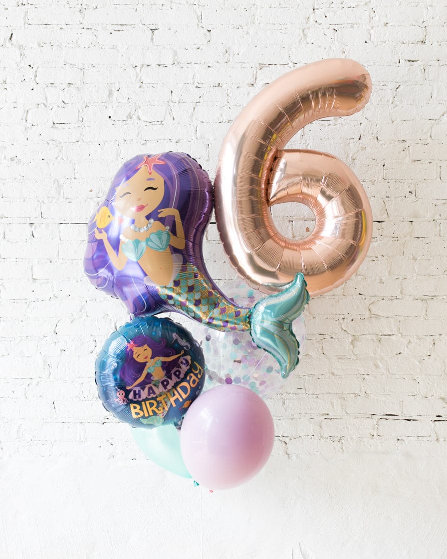GIFT-Mermaid Theme Number Birthday Bouquet | Rental GIFT-Mermaid Theme Number Birthday Bouquet | Rental