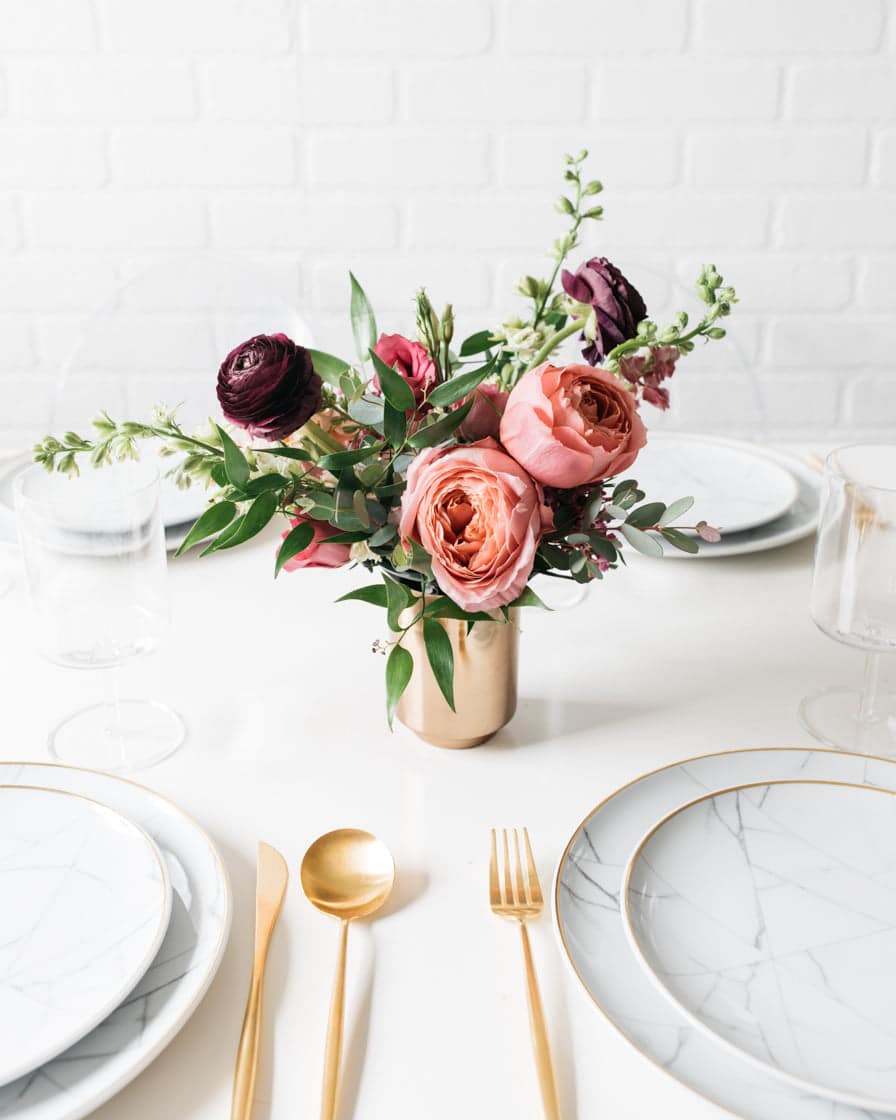 Berry Blush – Floral Arrangement – Small (set of 5) | Purchase Berry Blush – Floral Arrangement – Small (set of 5) | Purchase