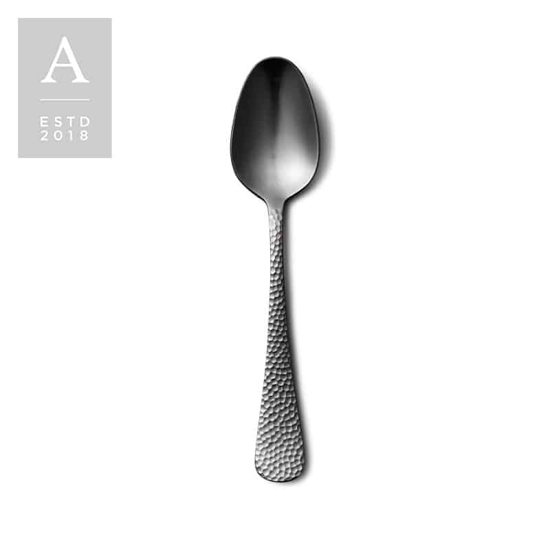Nico Black Brushed Serving Spoon | Rental