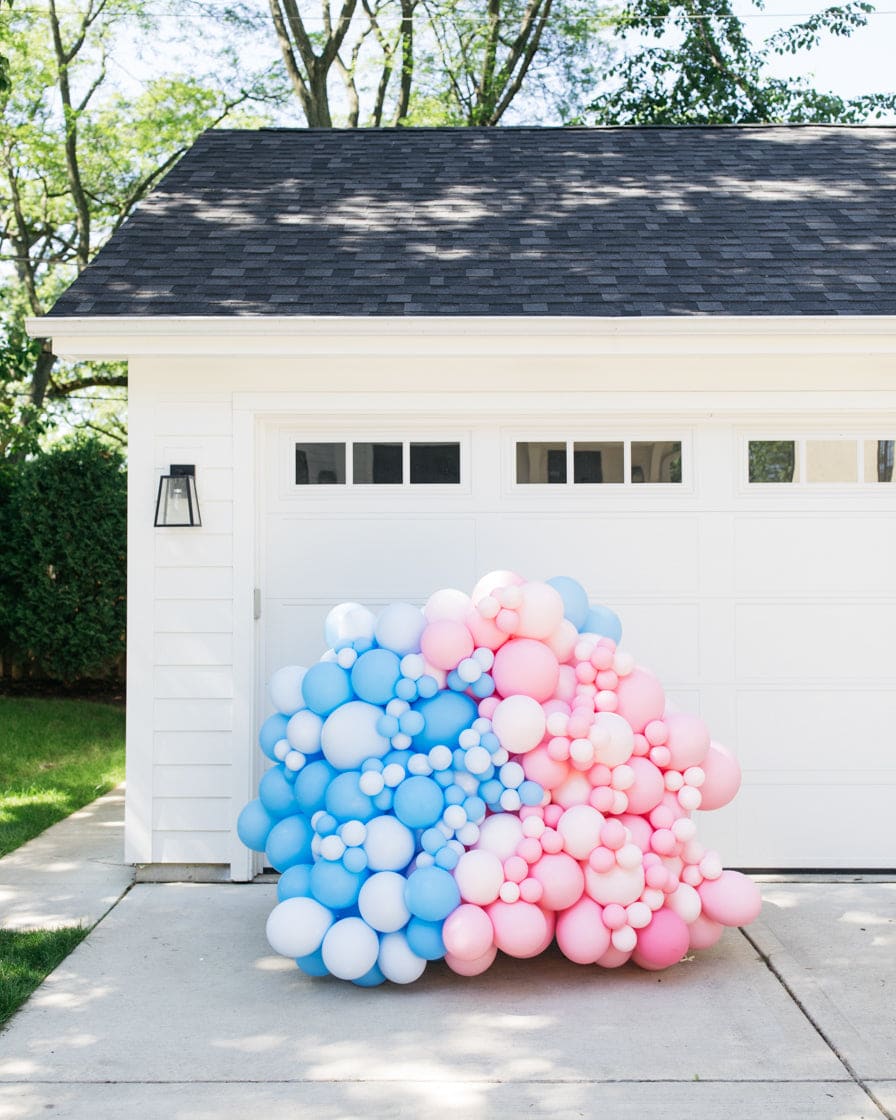 OUTDOOR – Gender Reveal – Freestanding Balloon Piece | Rental