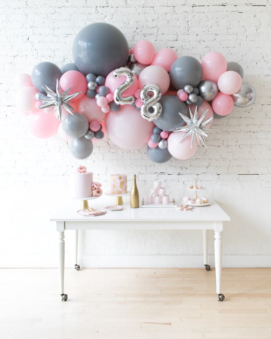 Pink Chic – Number Backdrop Balloon Garland Install Piece | Purchase Pink Chic – Number Backdrop Balloon Garland Install Piece | Purchase