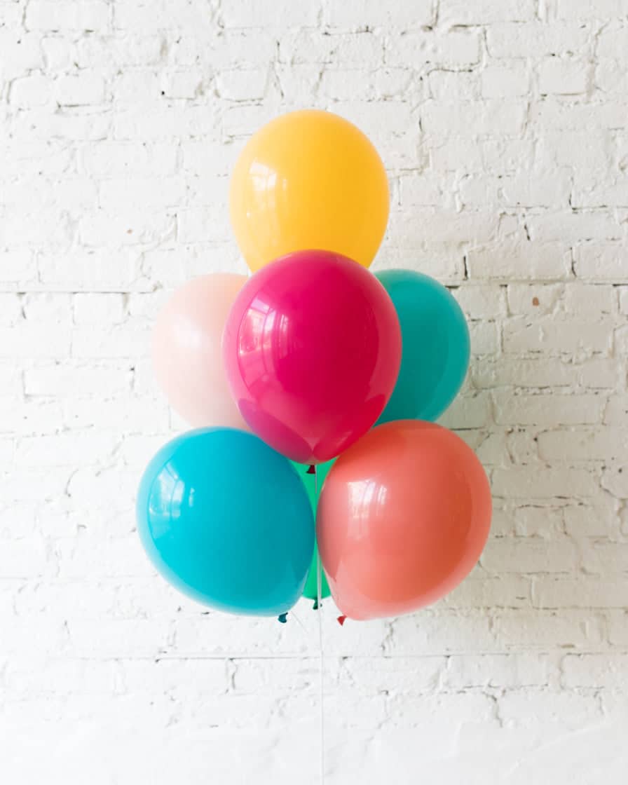 Tropical Time – 11in Balloons – bouquet of 7 | Rental