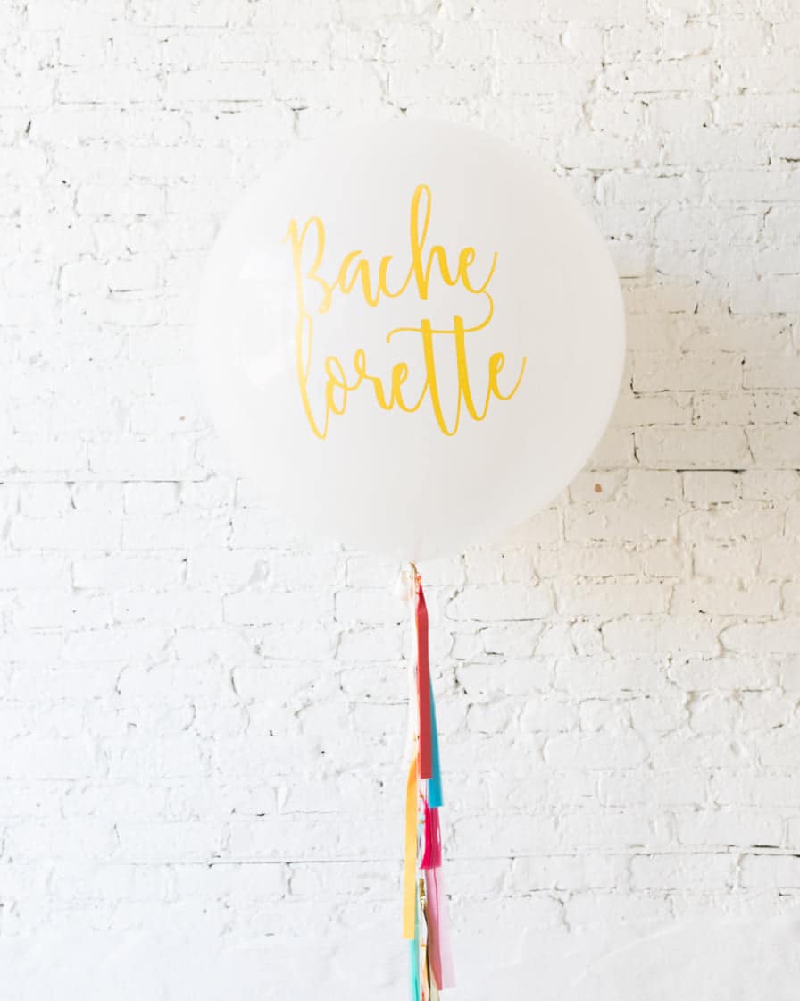 Tropical Time – Bachelorette Giant Balloon with Tassel | Rental