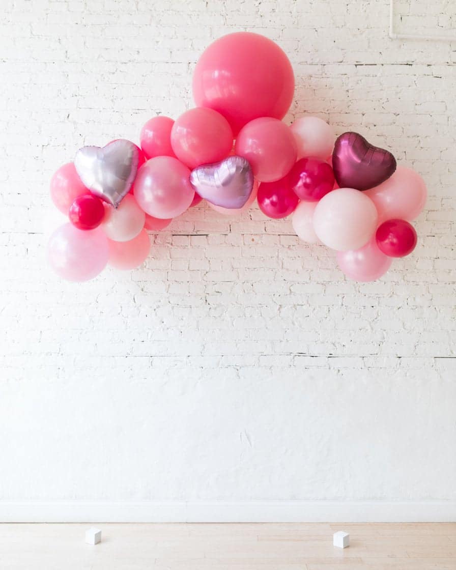Valentine’s Day Floating Balloon Arch – 5ft | Rental