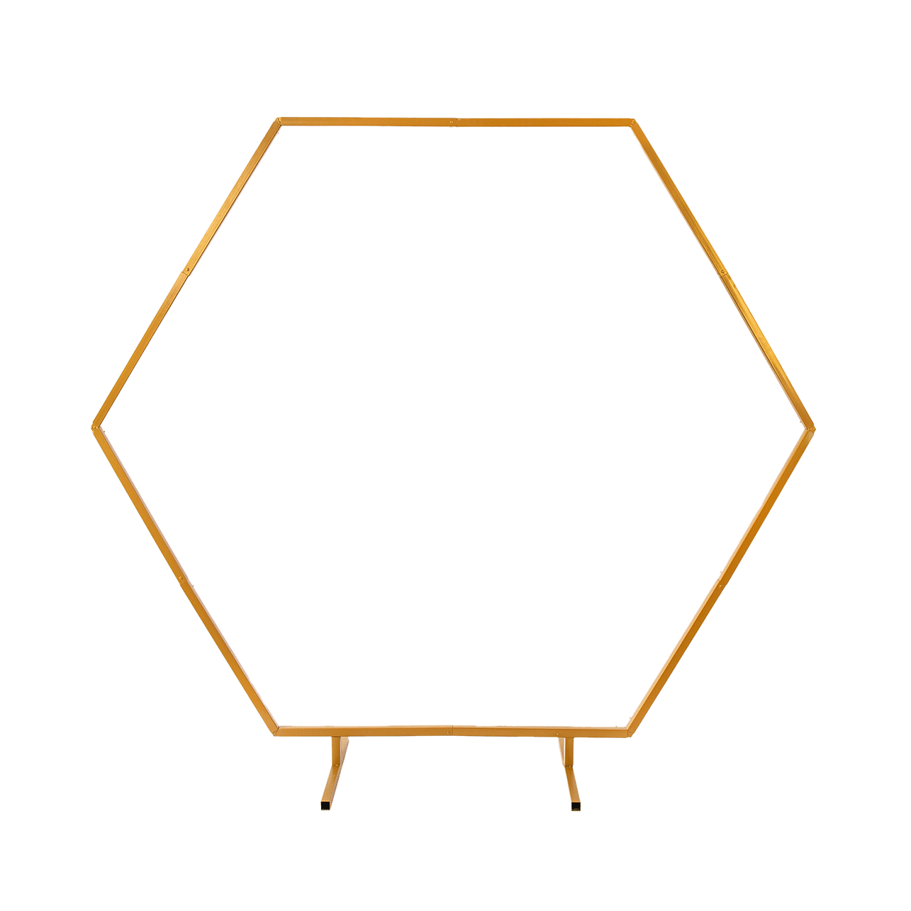 Gold Hexagon Arch | Rental