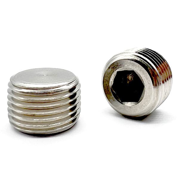 1/4″-18 18-8 Stainless Steel Dry Seal Pipe Plugs | Rental