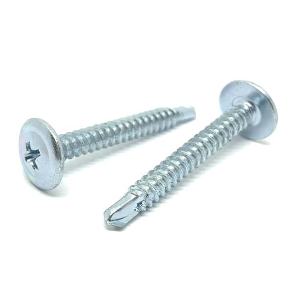 #8-18×1″  Phillips Modified Truss Head Self Drilling Drywall Screws Zinc | Rental