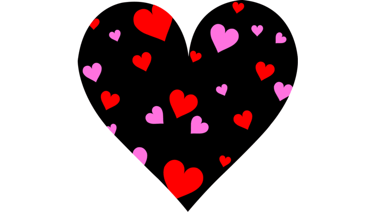 Heart Kisses Backdrop | Rental