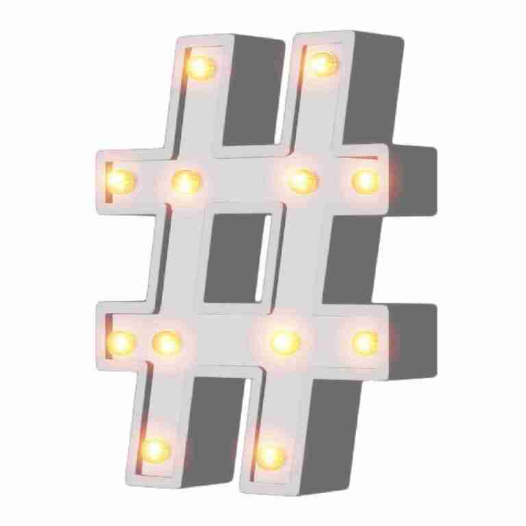 4′ Wood Marquee Number – White – # | Rental 4′ Wood Marquee Number – White – # | Rental