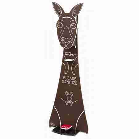 Kangaroo Foot Pedal Hand Sanitizer Stand | Rental