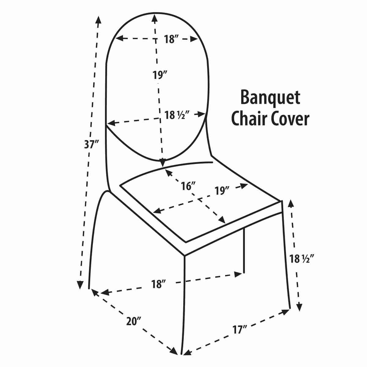 Majestic Banquet Chair Cover | Coral