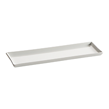 Mini Ceramic Rectangular Plate 10.25″ x 3.375″ | Rental