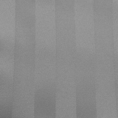 Poly Stripe Banquet Chair Cover | Grey | Rental