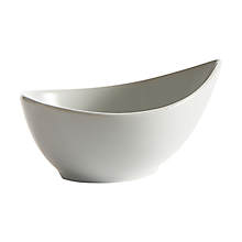 Mini Ceramic Scoop Bowl 3.5 oz. | Rental