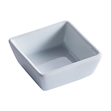 Tasting Ceramic Square Dish 2.5″ | Rental
