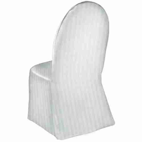 Poly Stripe Banquet Chair Cover | Gold