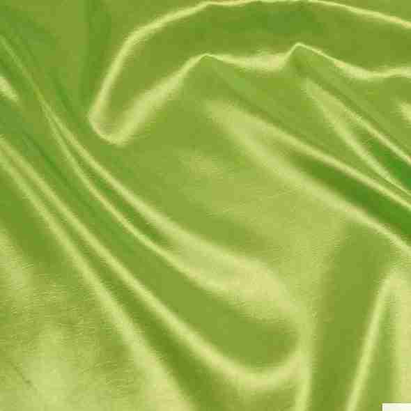 Taffeta (Solid) Table Runner in Lime 026 | Rental