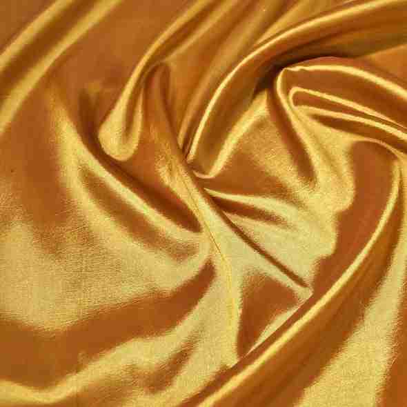 Taffeta (Solid) Table Runner in Mustard 041 | Rental