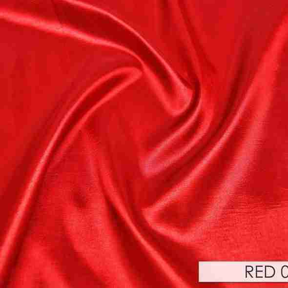 Taffeta (Solid) Table Runner in Red 024 | Rental