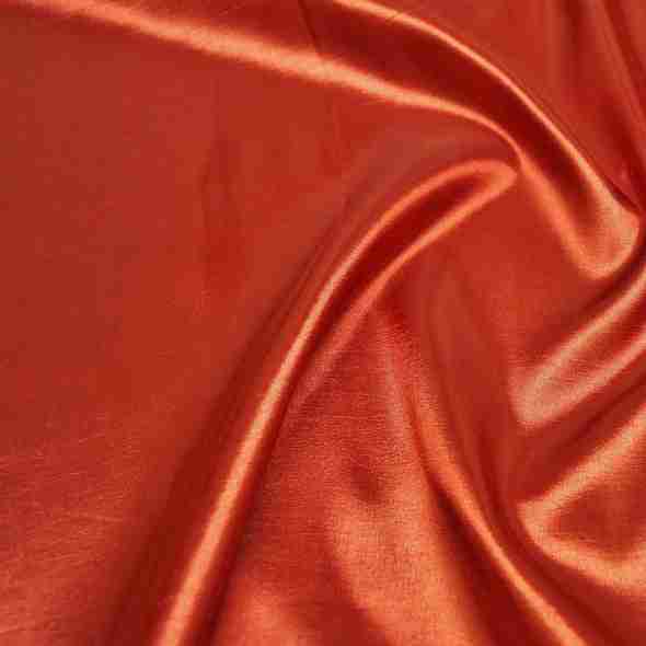 Taffeta (Solid) Table Runner in Rust 033 | Rental