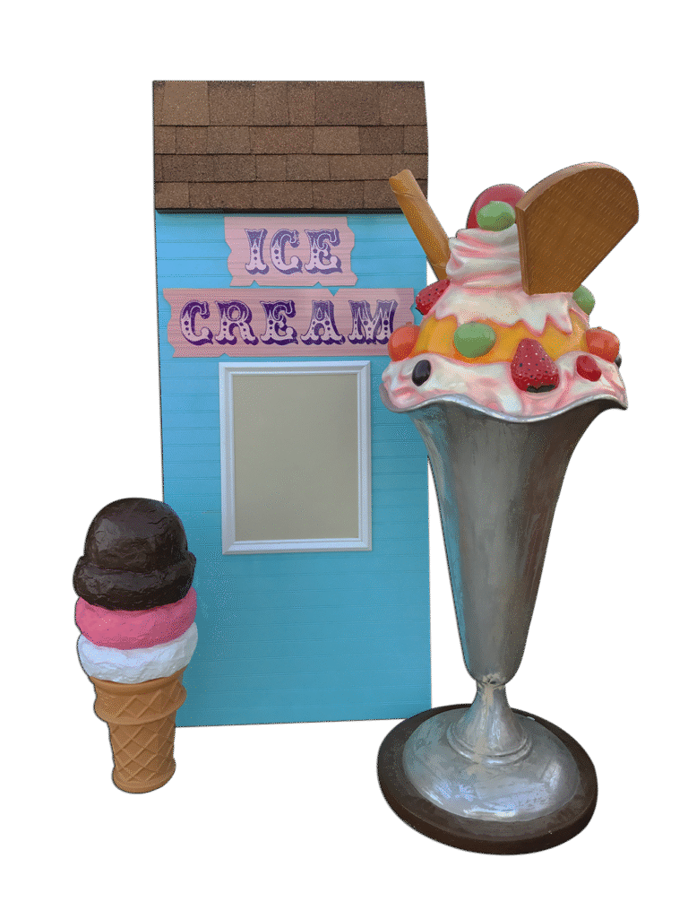 Ice Cream Store Front Package | Rental