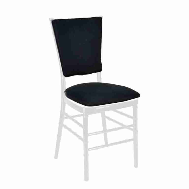 Black Chiavari Chair Comfort Upgrade Kit with SlipNot™ Technology | Rental Black Chiavari Chair Comfort Upgrade Kit with SlipNot™ Technology | Rental