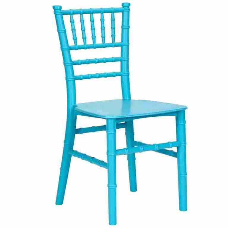Kids Blue ToughResin™ Chiavari Chair | Rental