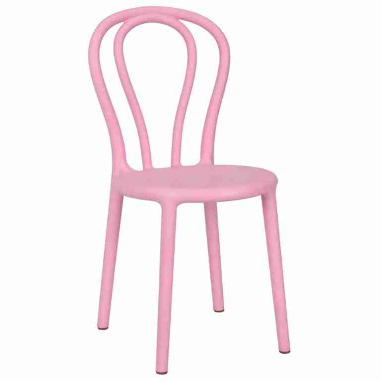 kids party pink resin bentwood festive chair