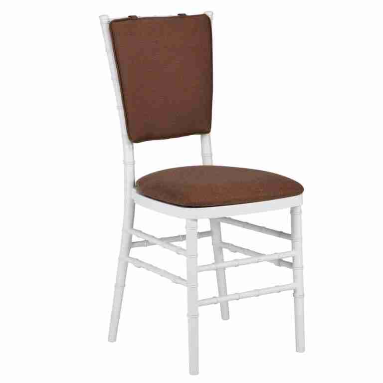 Light Brown Chiavari Chair Comfort Upgrade Kit with SlipNot™ Technology | Rental Light Brown Chiavari Chair Comfort Upgrade Kit with SlipNot™ Technology | Rental