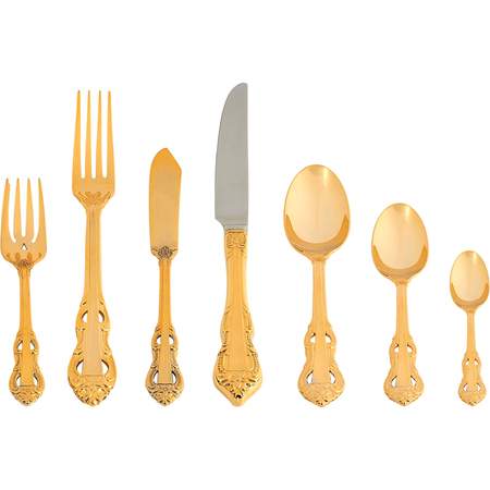 King Arthur Dinner Knife | Gold | Rental